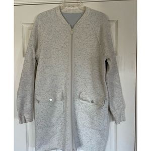 Rare Lululemon Heavy Over The Hip Zip Front Jacket
